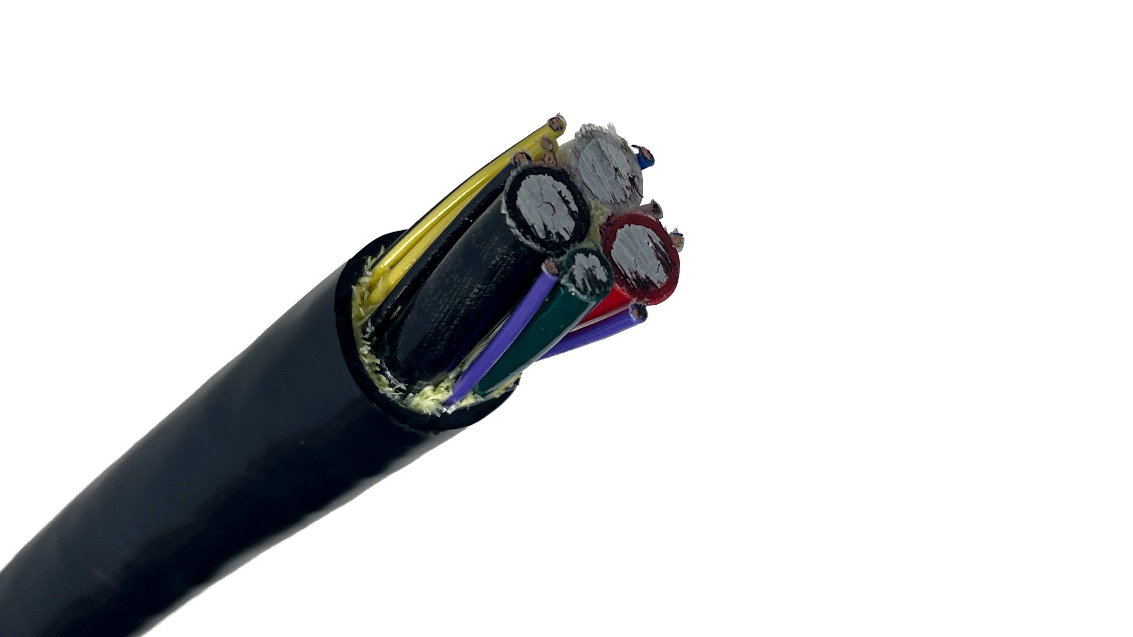 Generator Encoder Cable 3-3C w/ Ground + 18/9C Aluminum Generator Cable, UL Type TC/TC-ER-JP