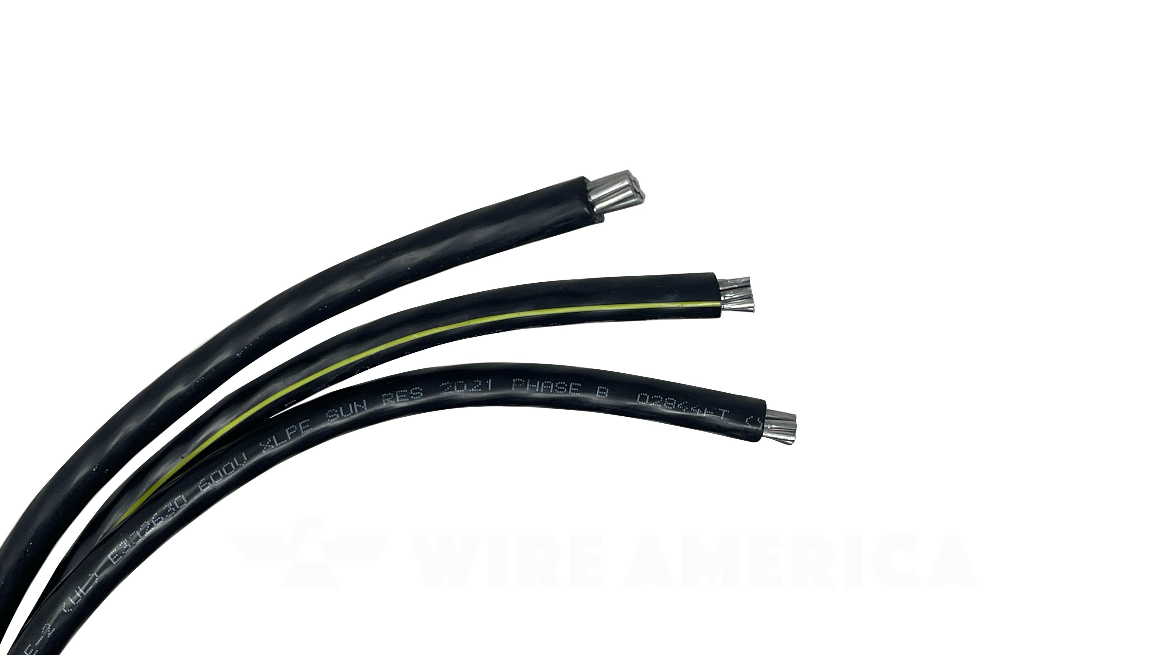 6-6-6 Triplex Aluminum Direct Burial Cable, Erskine URD