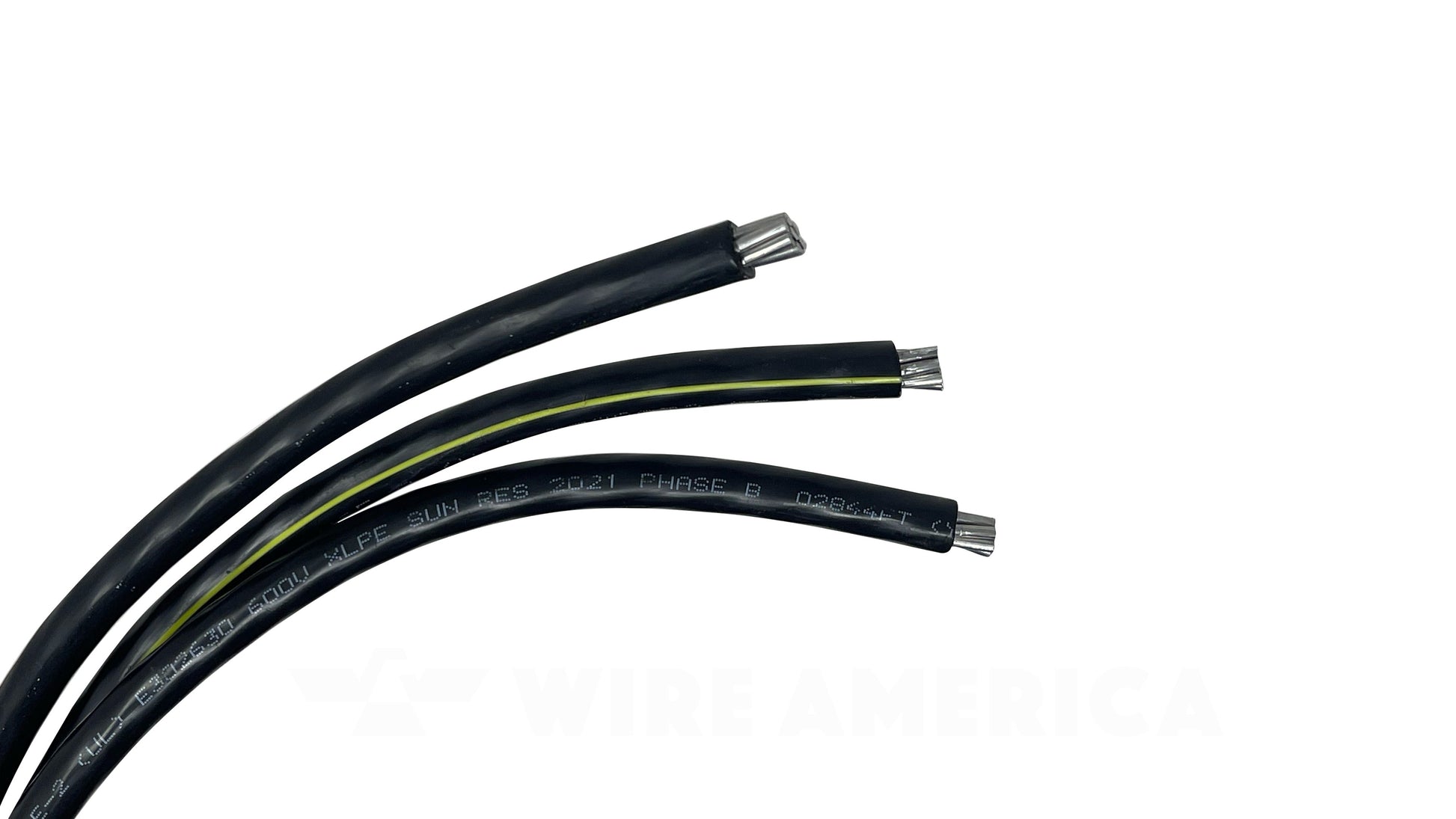 4/0-4/0-4/0 Triplex Aluminum Direct Burial Cable, Monmouth 8000 Series URD