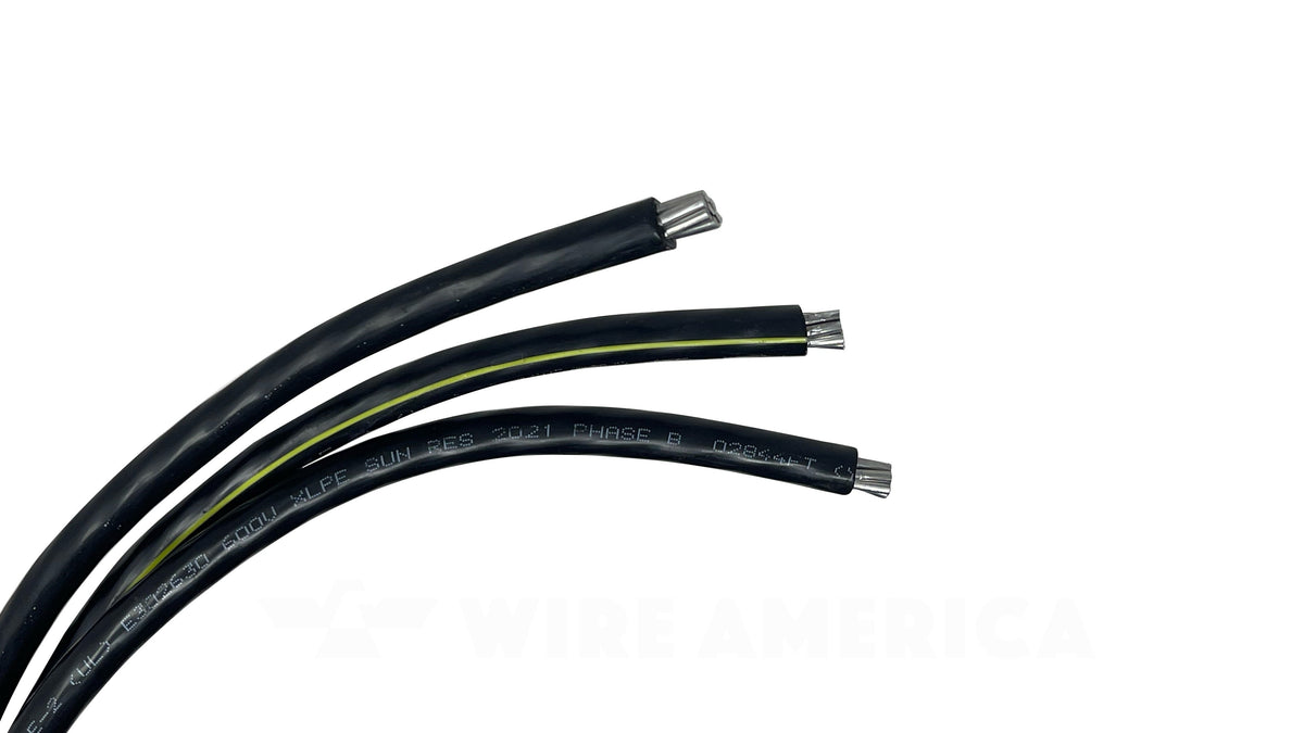 4/0 Sweetbriar Triplex Aluminum URD Direct Burial Cable