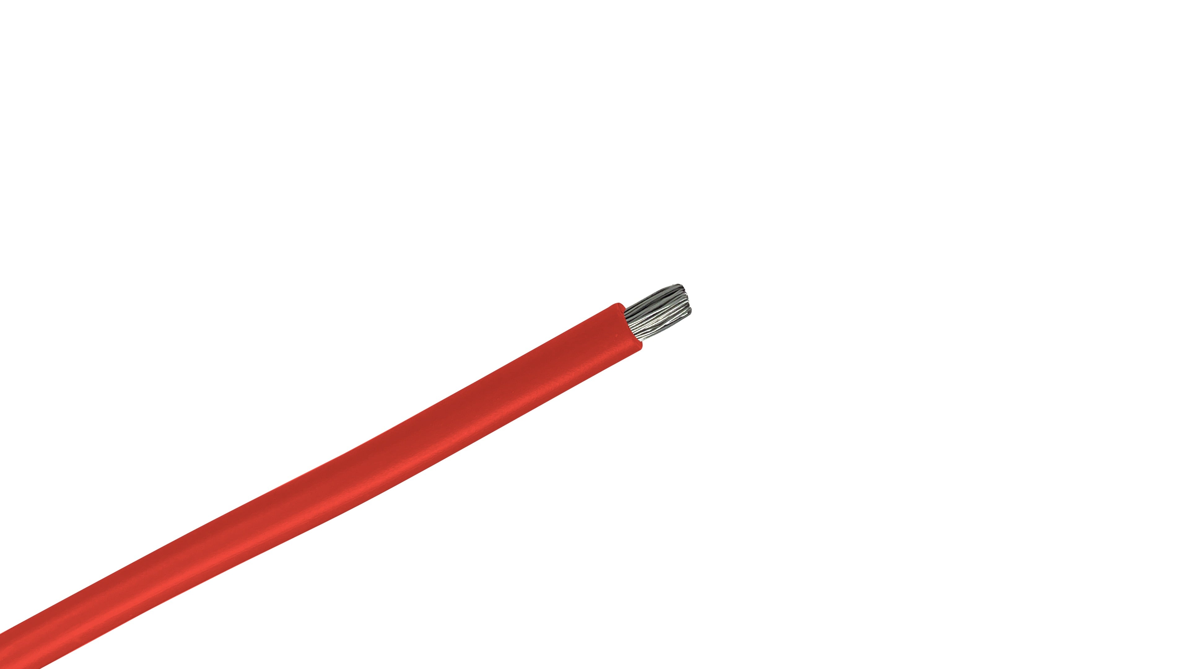 12 AWG Red High Temp SIS Switchboard Wire, 125°C rated 600V lead wire for electrical panels and switchgear wiring.