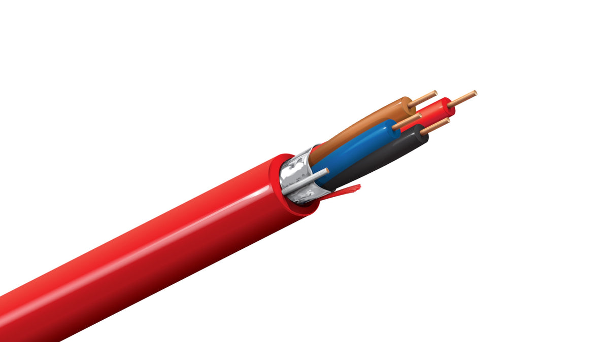 Belden 5122FL | 14-4 Solid Shielded Fire Alarm Cable | FPLR Product
