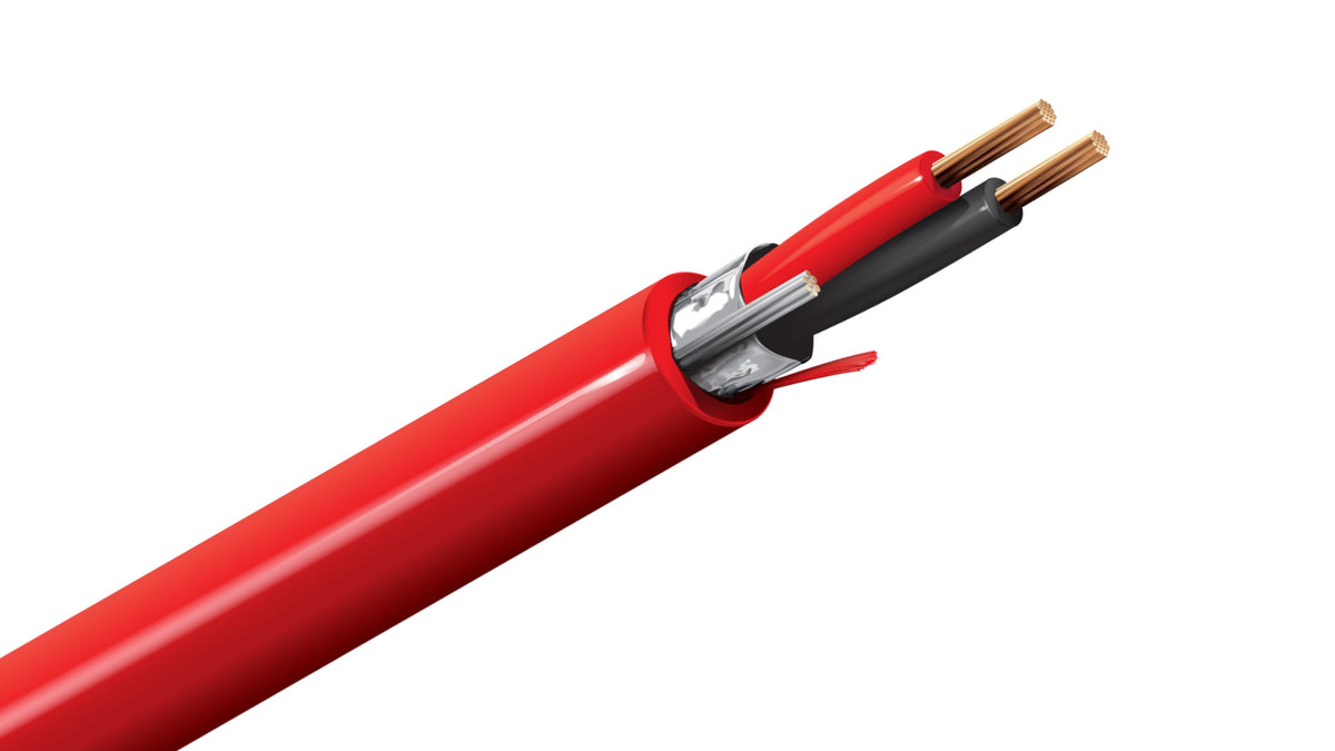 Belden 5200FL | 16-2 Shielded Fire Alarm Cable | FPLR