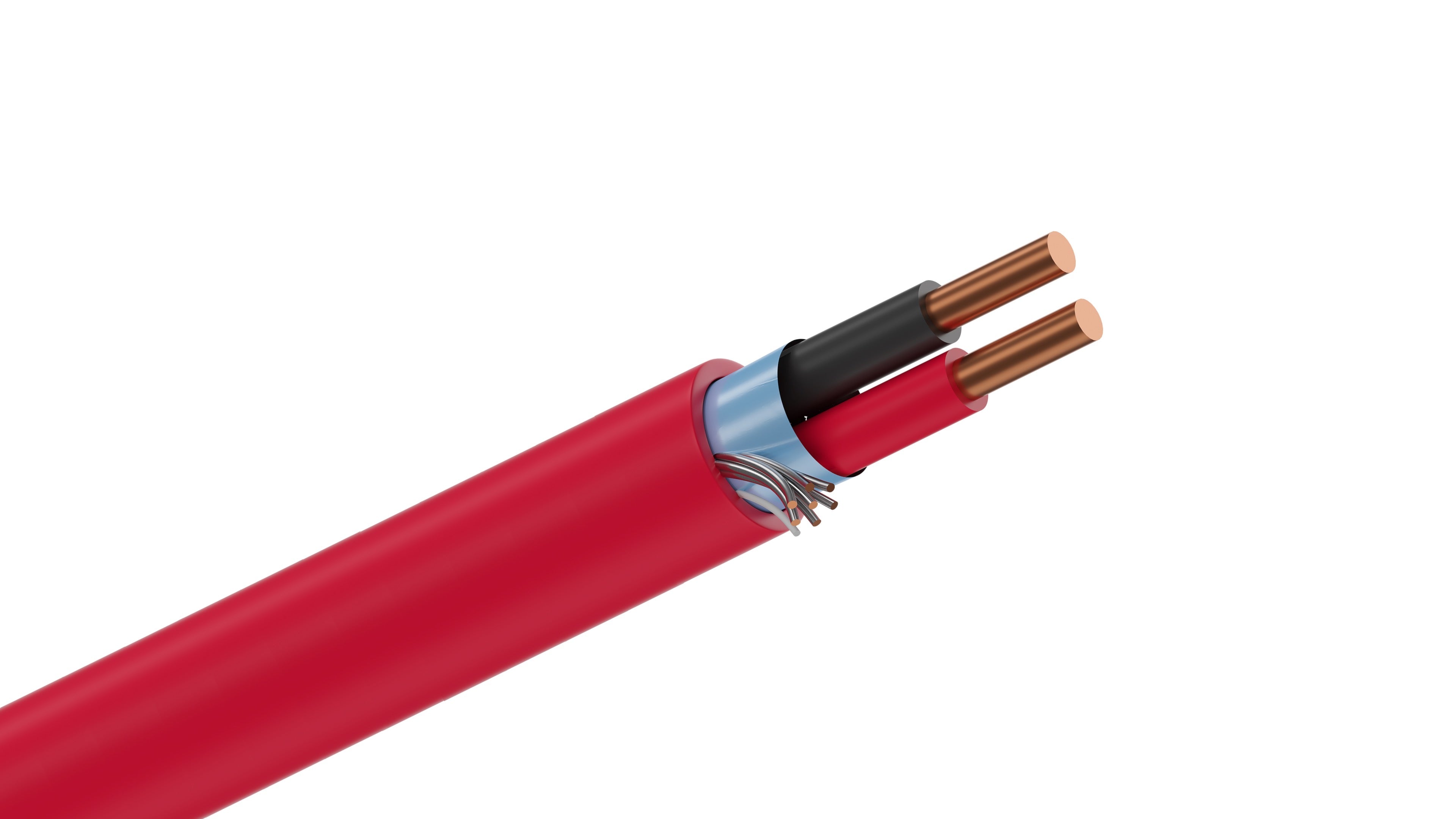 Belden 5220FL | 16-2 Solid Shielded Fire Alarm Cable | FPLR Product